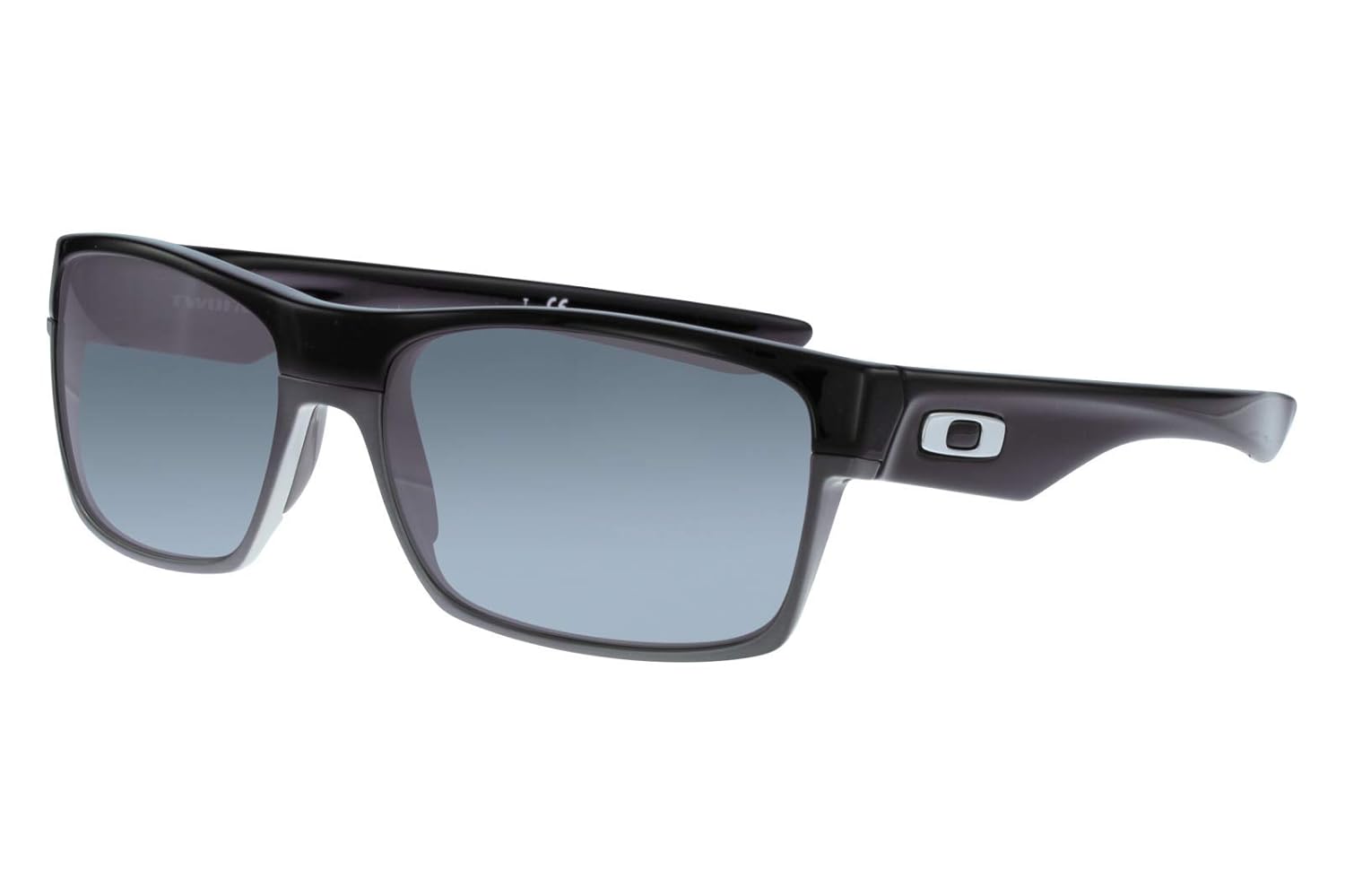 Oakley TwoFace Sunglasses Polished Black/Black Iridium, One Size