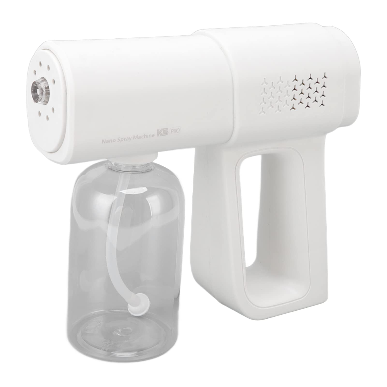 Hair Nanometer Sprayer, Wireless Rechargeable Nanometer Hair Sprayer, Blue Light Steam Hairdressing Machine with Portable Design Wide Range of Uses