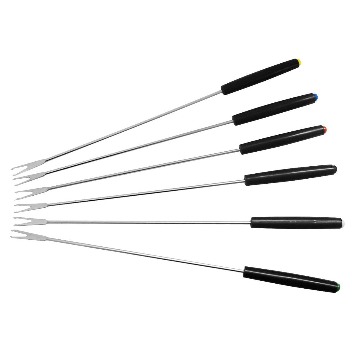 Fackelmann 6 Fondue Forks Rust-Proof 27 cm