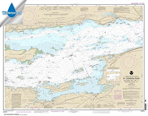 Paradise Cay Publications NOAA Chart 14771: Butternut Bay: Ont.: to Ironsides l.: N.Y. 29.4 x 37.4 (WATERPROOF) - Thumbnail 2