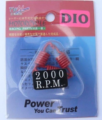 2000 RPM 50cc Gy6 Street Scooter Performance Racing Clutch Springs Tank Lance