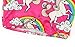 Cotrio Unicorn Swimwear Girls Two Pieces Swimsuit Shoulder Straps Bathing Suit Rainbow Swimming Suit Bikinis Size 4T(Hot Pink)
