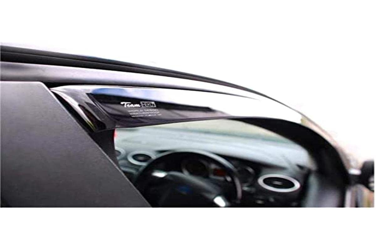 Heko 23368 Wind Deflectors, Lightly Tinted