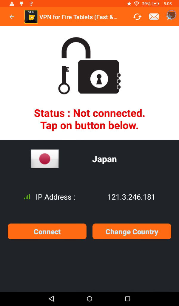 VPN for Fire Tablets (Fast & Secure) Amazon.ca Appstore for Android