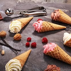 AussieBlends Waffle Ice Cream Cones Bulk For Soft
