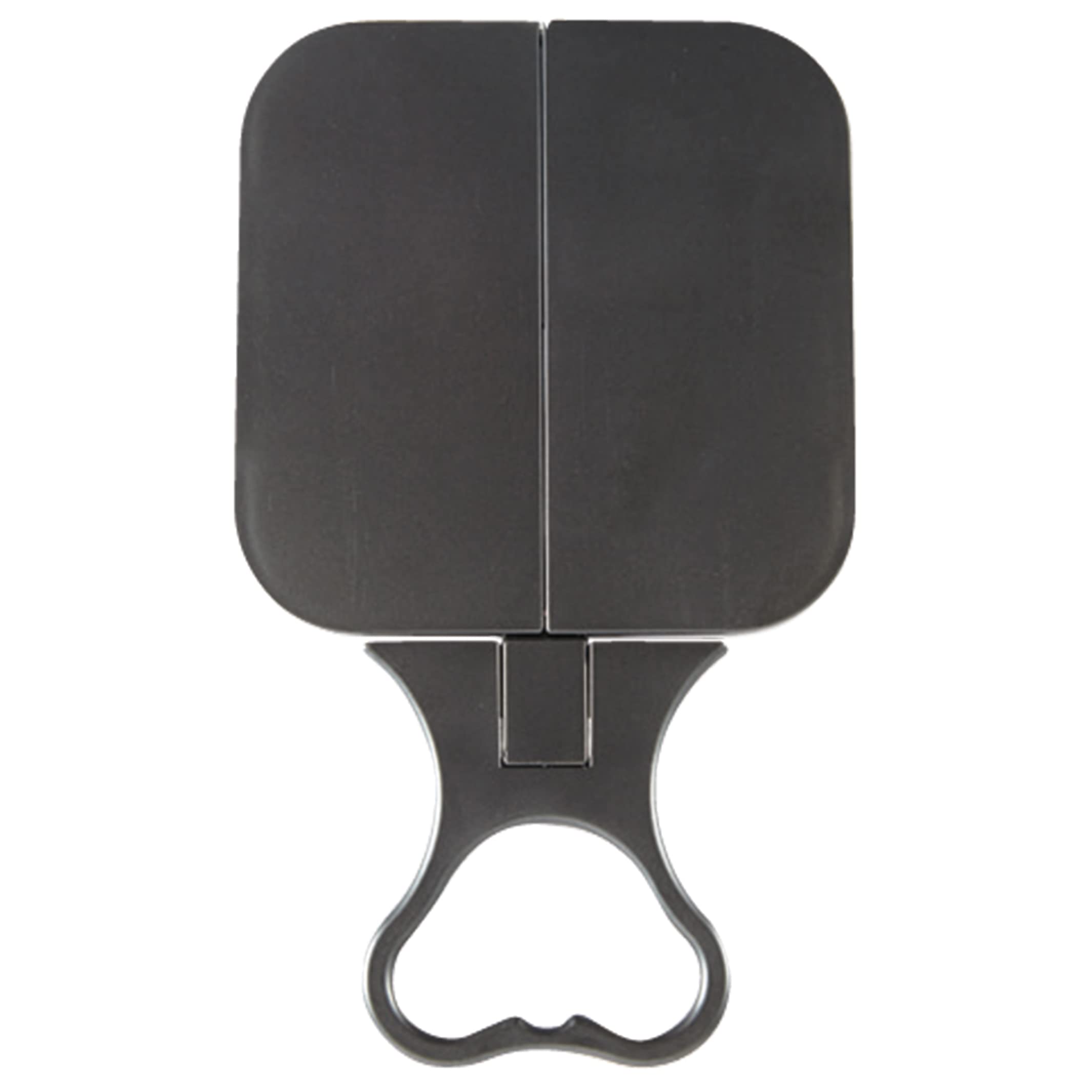 Danielle 23x12cm Folding Travel Mirror Black - True Image