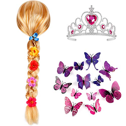 6 Tacobear+Princess+Rapunzel+Butterfly+Accessories