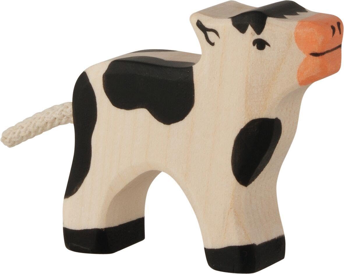 Holztiger Calf Wooden Figure (Black)