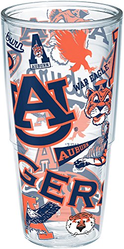 Tervis 1239075 Auburn Tigers All Over Insulated Tumbler with