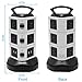 Power Strip Tower - EVAIKON Extension Cord with 10 Outlet 4 USB Ports 3000W/13A Surge Protector Electric Charging Station +6.5FT Wire Extension Universal Socket for Home/Office