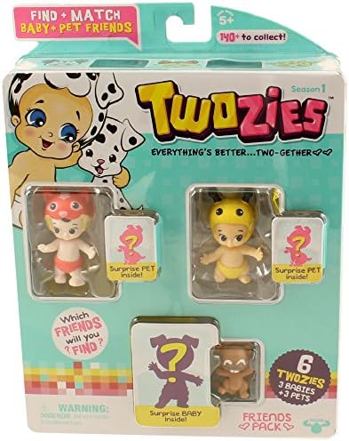 Twozies Season 1 Toy Figure (6 Pack) Style 13