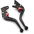 NICEDOLL CNC Clutch Brake Levers Fit for RE Classic 350 350cc Meteor 2021-2022, Super Meteor 650 2023, Hunter 350 HNTR 2022-2024 Short
