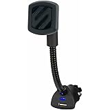 SCOSCHE MAG12VB MagicMount Magnetic Power Outlet Mount Holder for Vehicles In Frustration Free Packaging, Black