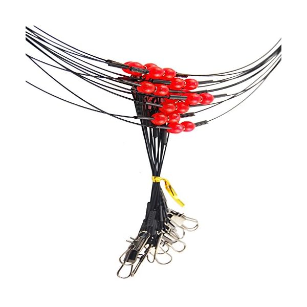 Shaddock-Fishing-12pcsbags-Stainless-Steel-Fishing-Leader-Wire-Rigs-Trace-with-SwivelsSnapsBeads-Arms-Fishing-Lure-Tackle-Leaders-Rigging