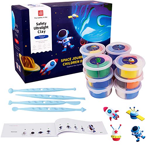 Okaybee Knet-Set Für Kinder – 149 Teile Mit Clown-Formen & Lufttrockenton