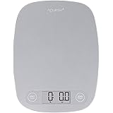 GreaterGoods Digital Food Kitchen Scale, Multifunction Scale Measures in Grams and Ounces (Ash Grey)