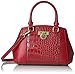 Anne Klein Total Look Small Satchel, Cherry/Cherry