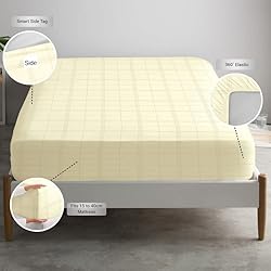 Pizuna Dobby Striped Twin Duvet Cover Cotton