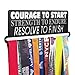 Gone For a Run | Runner's Race Medal Hanger | Courage to Start