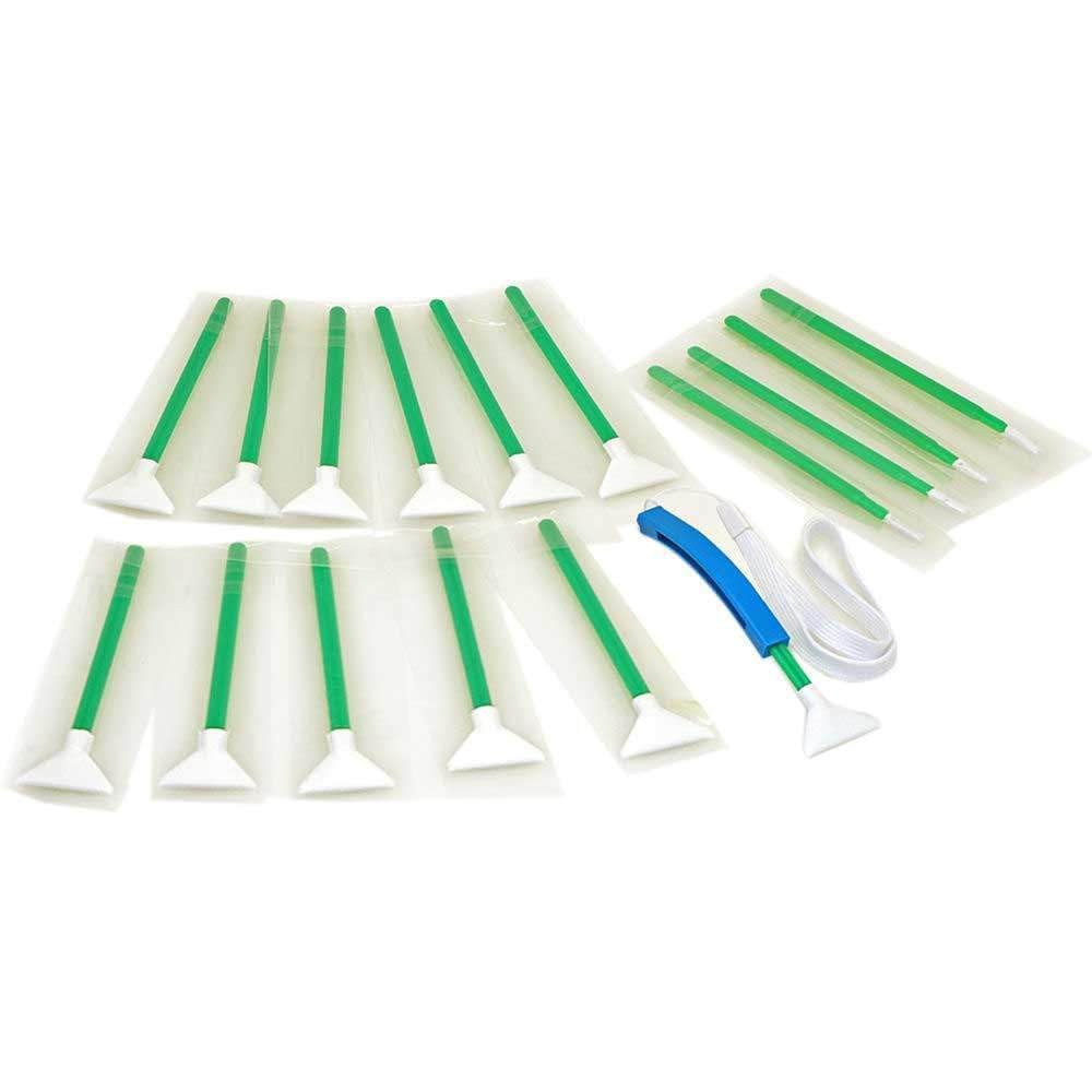 VisibleDust sensor cleaning swabs Vswabs MXD-100 Green 1.0x / 24 mm - 12 per pack