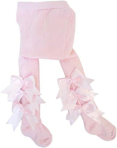 girls bow tights