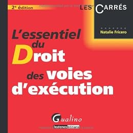 L' essentiel du droit des voies d'exécution