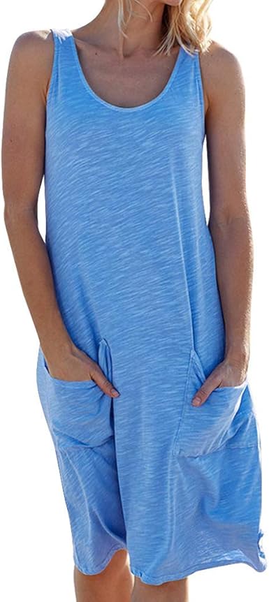 light blue beach dress