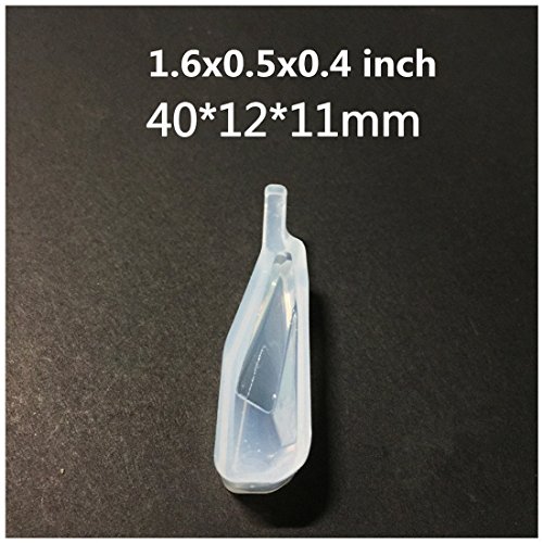 image for Aouke Gemstone Shape Pendant Molds, 4 pcs/set High-Definition Mirror S