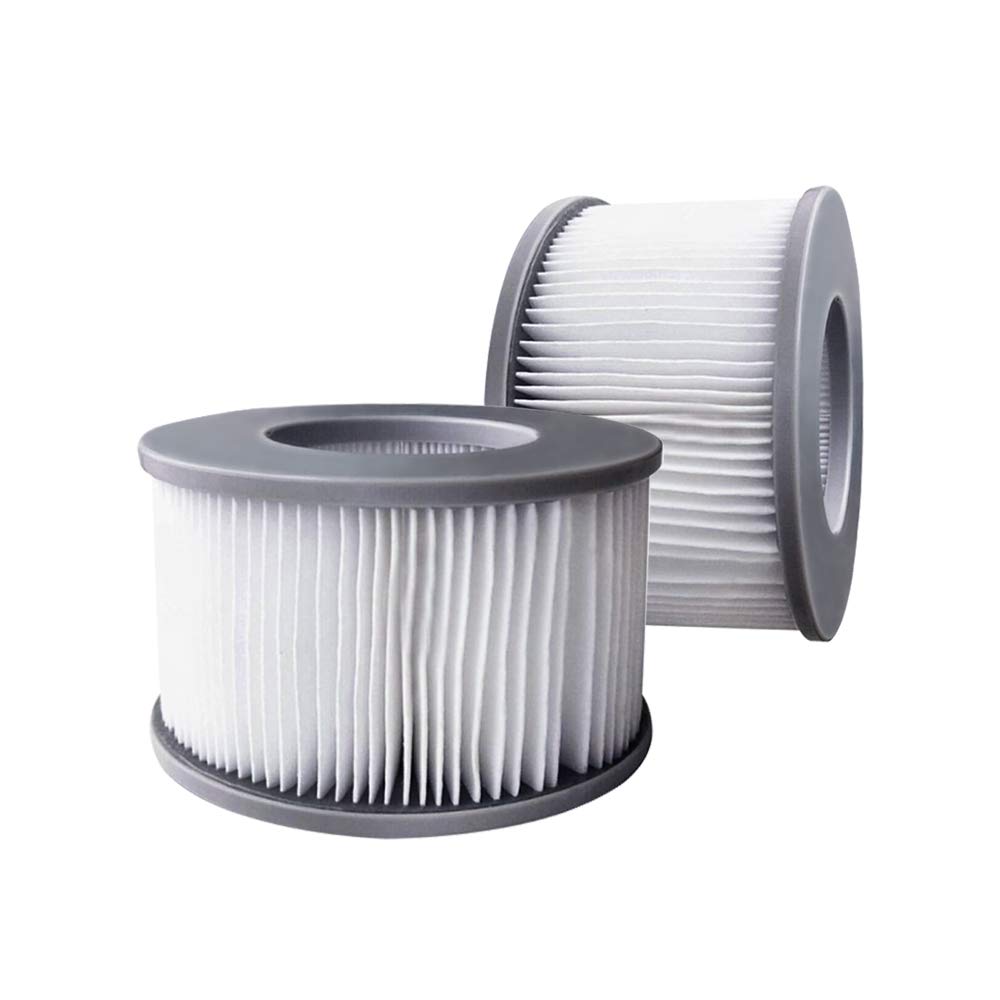WuYan 2pcs Hot Tub Filters for MSpa Inflatable Pools, Enhanced Version Filter Cartridge Pump Fit for MSPA all Current Hot Tubs