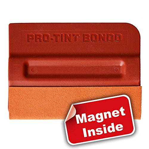 Ehdis Car Magnet Squeegee Scratchless Soft Felt Edge Magnetic Decal Vinyl Wrap Stick on Car Firm for Decal Vinyl Wrap Applicator Tool PRO-TINT BONDO