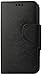 Reiko 3-in-1 Wallet Case for Alcatel One Touch Fierce 7024W - Retail Packaging - Black
