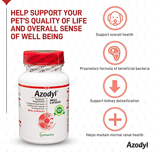 Vetoquinol Azodyl for Dogs and Cats, Helps Support Normal Kidney