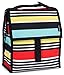 PackIt Freezable Lunch Bag with Zip Closure, Surf Stripe