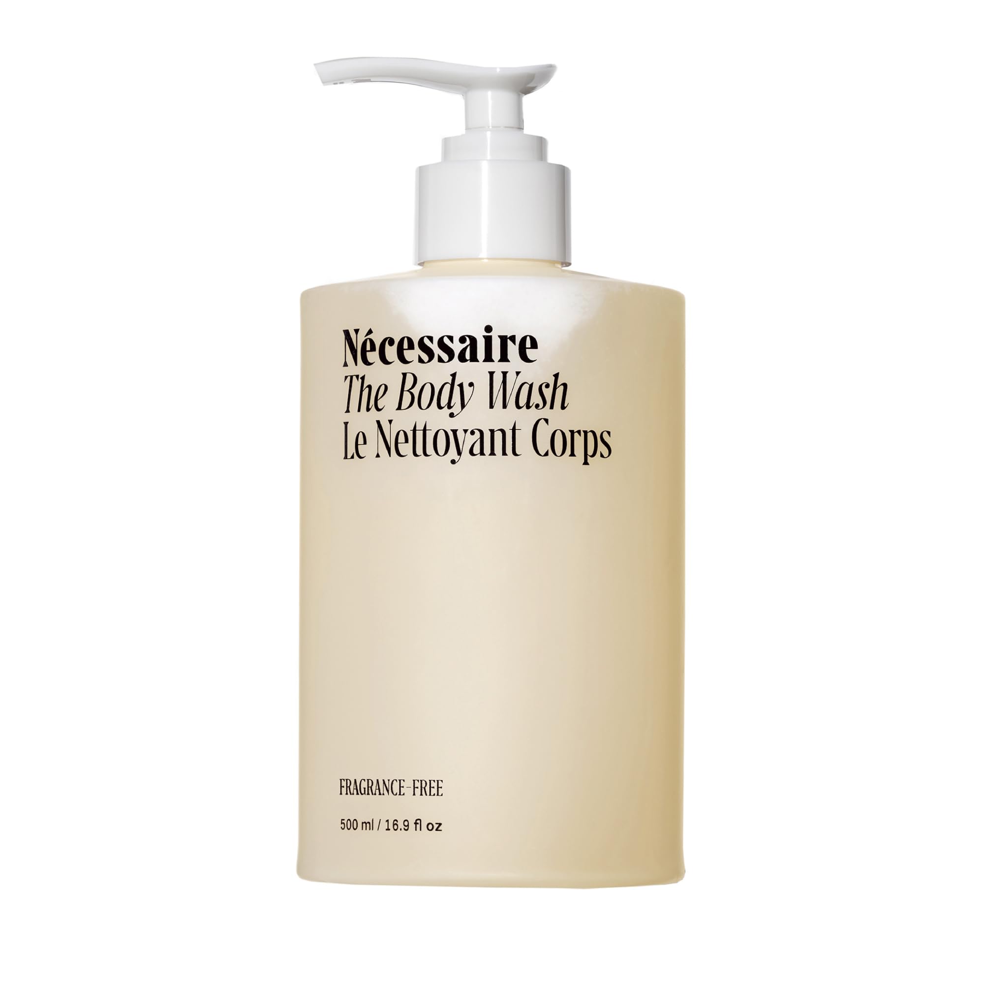 Photo 1 of Nécessaire The Body Wash Fragrance-Free. Natural Body Wash for Women + Men. Barrier Cleanse. Multi-Ceramide Gel Cleanser, 16.9 Fl Oz.