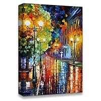 Canvas Wall Art Vintage Oil Painting Canvas Prints Home Artwork Decoration for Living Room,Bedroom - 12x18 inches