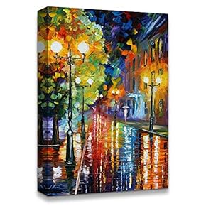 Canvas Wall Art Vintage Oil Painting Canvas Prints Home Artwork Decoration for Living Room,Bedroom - 12x18 inches