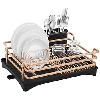 Amazon Com Copper Plated Dish Rack