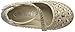 Link Kd-01Km Gold Girls Cute Rhinestone Ballet Ballerina Flats