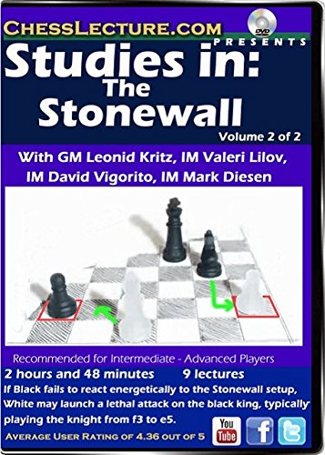 Studies in: The Stonewall - 2 DVDs - Chess Lecture - Volume 143 Chess DVD