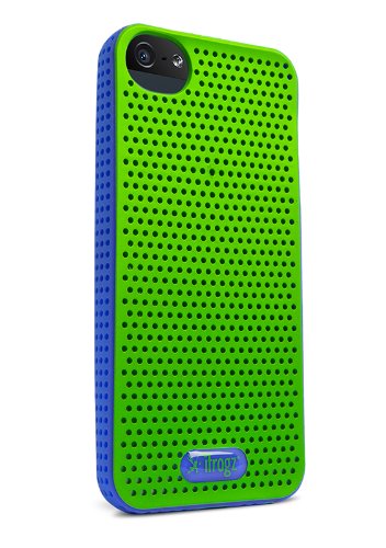 iFrogz Breeze Case Protective Case for Apple iPhone 5 / iPhone 5S / iPhone 5SE - Green/Blue