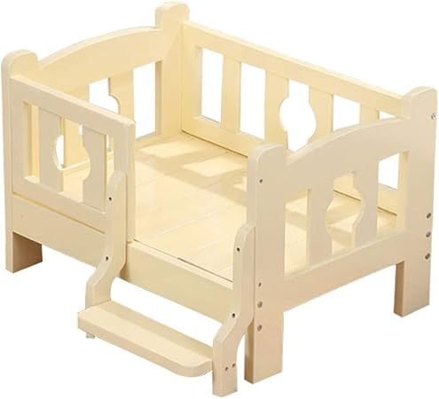 baby sleeping wooden bed
