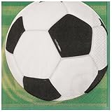 Soccer Party Beverage Napkins, 16ct