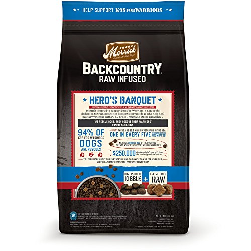 Merrick Backcountry Grain Free Hero'S Banquet Dry Dog Food, 12 Lbs