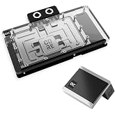 Alphacool Core Geforce RTX 5080 Solid + AMP GPU Water Block with Backplate and Eisblock Aurora 180 Degree Terminal Bundle