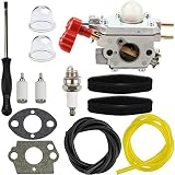 Panari 753-06288 Carburetor with Adjustment Tool Air Filter for MTD Remington RM430 Blower Troy-Bilt TB225 TB2MB TB430 TB35EC TB2040XP TB2044XP Murray M2560 MS2550 MS2560 String Trimmer Weedeater