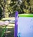 HearthSong Giant Inflatable Indoor and Outdoor Easel with Paints, Sponges, Brushes, and Built-in Art Tray, 62