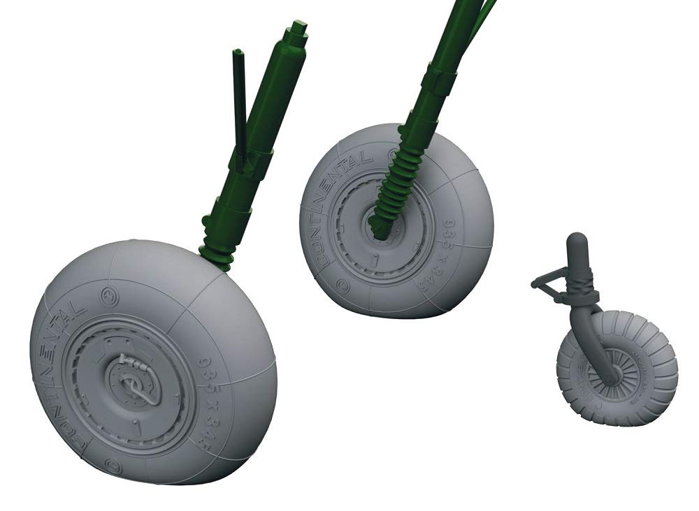 Eduard Brassin 1:48 - Bf 110G Wheels (EDU)