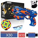 Pistolet Enfant, Jouet Pistolet Flechette pour Garçons, Pistolet Blaster Avec 40