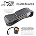 TAC10 GEAR Tactical LED Flashlight XML-T6 1000 Lumens Includes Rechargeable Li-Ion Battery and Charger Plus Pouch - Adjustable Zoom Focus 5 User Modes Water Resistant