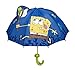 Kidorable Blue SpongeBob SquarePants Umbrella for Boys With Fun Pop-Up Squid, One Size